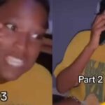 "I will never leave your boyfriend alone" – Lady rubbishes girlfriend for calling her to stay away from her man (Video)