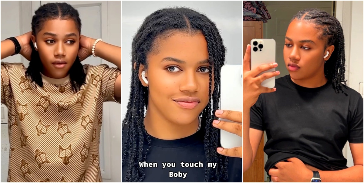 Confusion as Nigerians mistake a boy for a girl because of his beauty