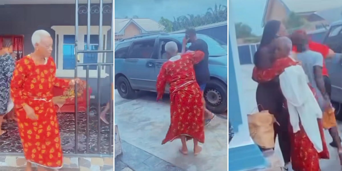 "They didn't even return her energy" - Reactions trail video of grandmother dancing as her grandkids paid her a visit
