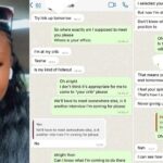Lady leaks chat with hiring manager who asked her to come over
