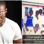 Man applying for job sends throwback secondary school picture as CV (Video)