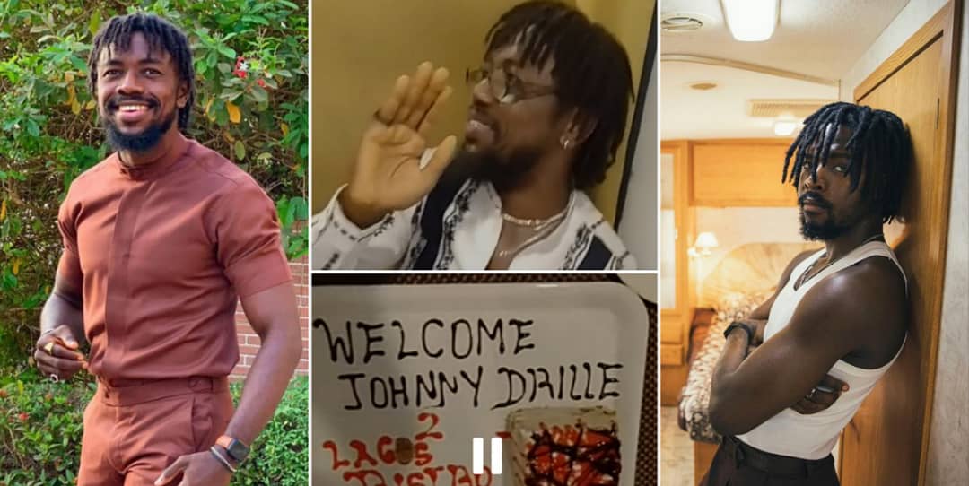 Moment Nigerian man was mistaken for Johnny Drille at restaurant (video)