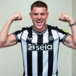 Harvey Barnes unveiled as a Newcastle United player. Source: Club Website