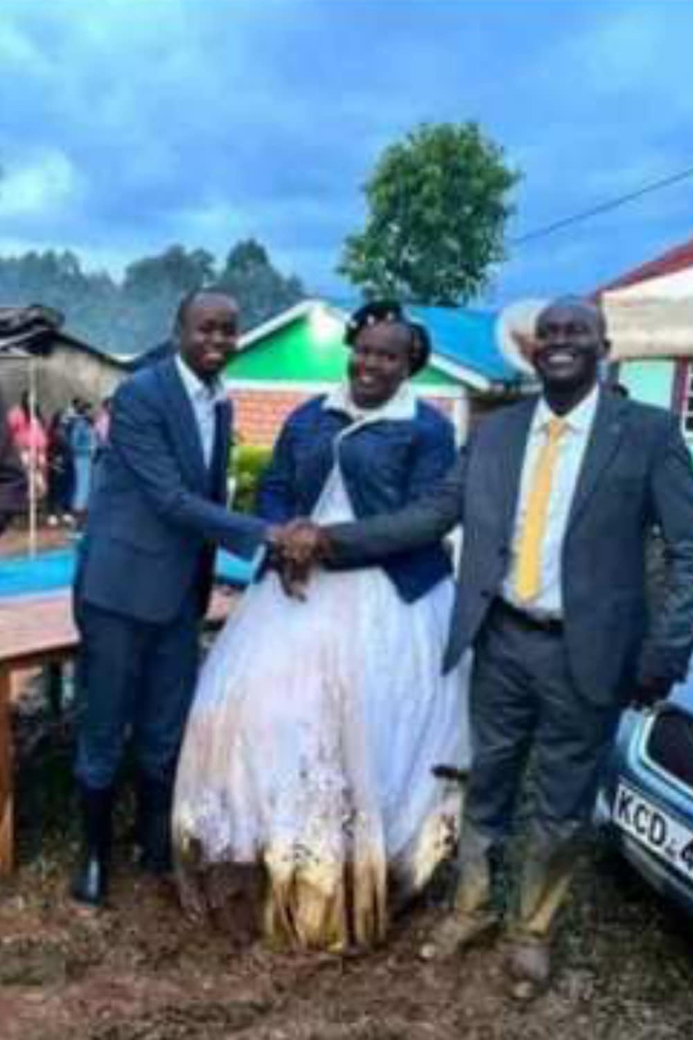 "For Better, for Worse" - Newlywed couple defies heavy rains celebrate special day amid challenging weather conditions