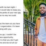 Nigerian man shares heartfelt note sent by boss after he left the company Nigerian man shares heartfelt note he received from his former boss