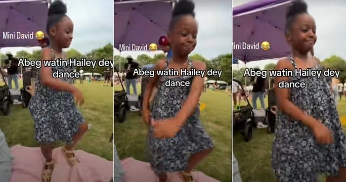 Reactions trail video of Davido's 2nd daughter, Hailey dancing