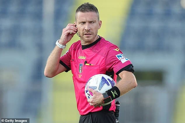Serie A referee Marco Serra dismissed ahead of new season