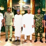 Tinubu in closed-door meeting with NSA, new service chiefs, IGP