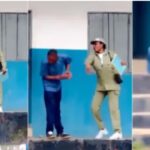 "What effrontery" - Moment female corps member gives male student neck-twisting slap as he toasts her in school (Video)