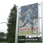 Manchester City dedicate training pitch, mosaic to former captain Ilkay Gundogan