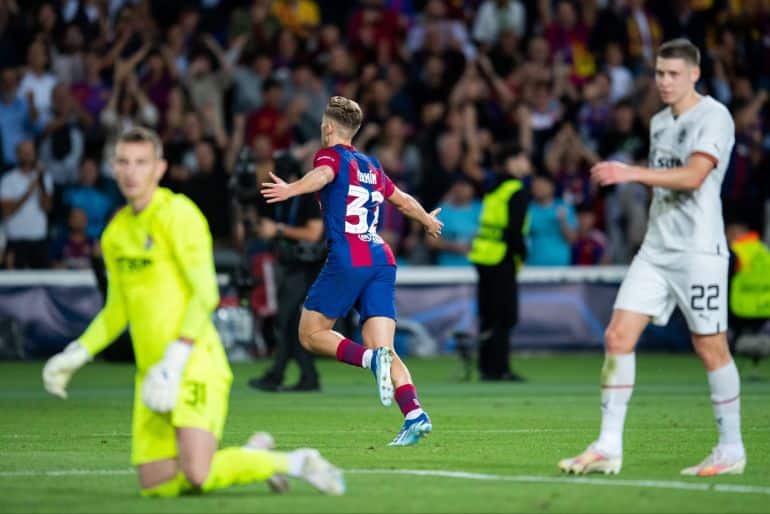 Fermin Lopez brace inspires Barcelona 2-1 victory over Shakhtar Donetsk