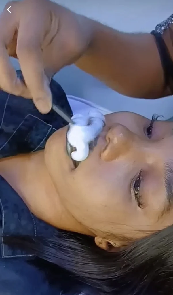 See lip tattoo video that has social media buzzing 
