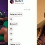 Davido Samklef chat