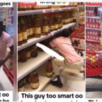 "Hunger na your mate" - Moment young man is given 1-minute free shopping spree