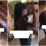 Lady shares video of her cousin acting strangely after using attachment