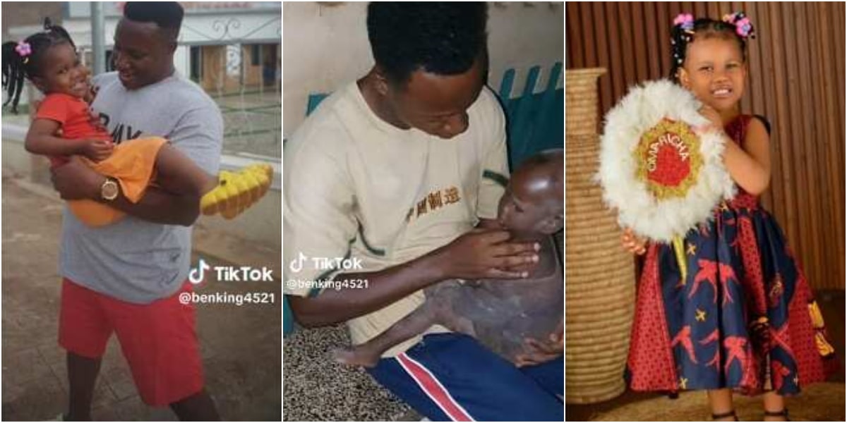 "You're my angel" - Man who picked baby by roadside flaunts transformation 