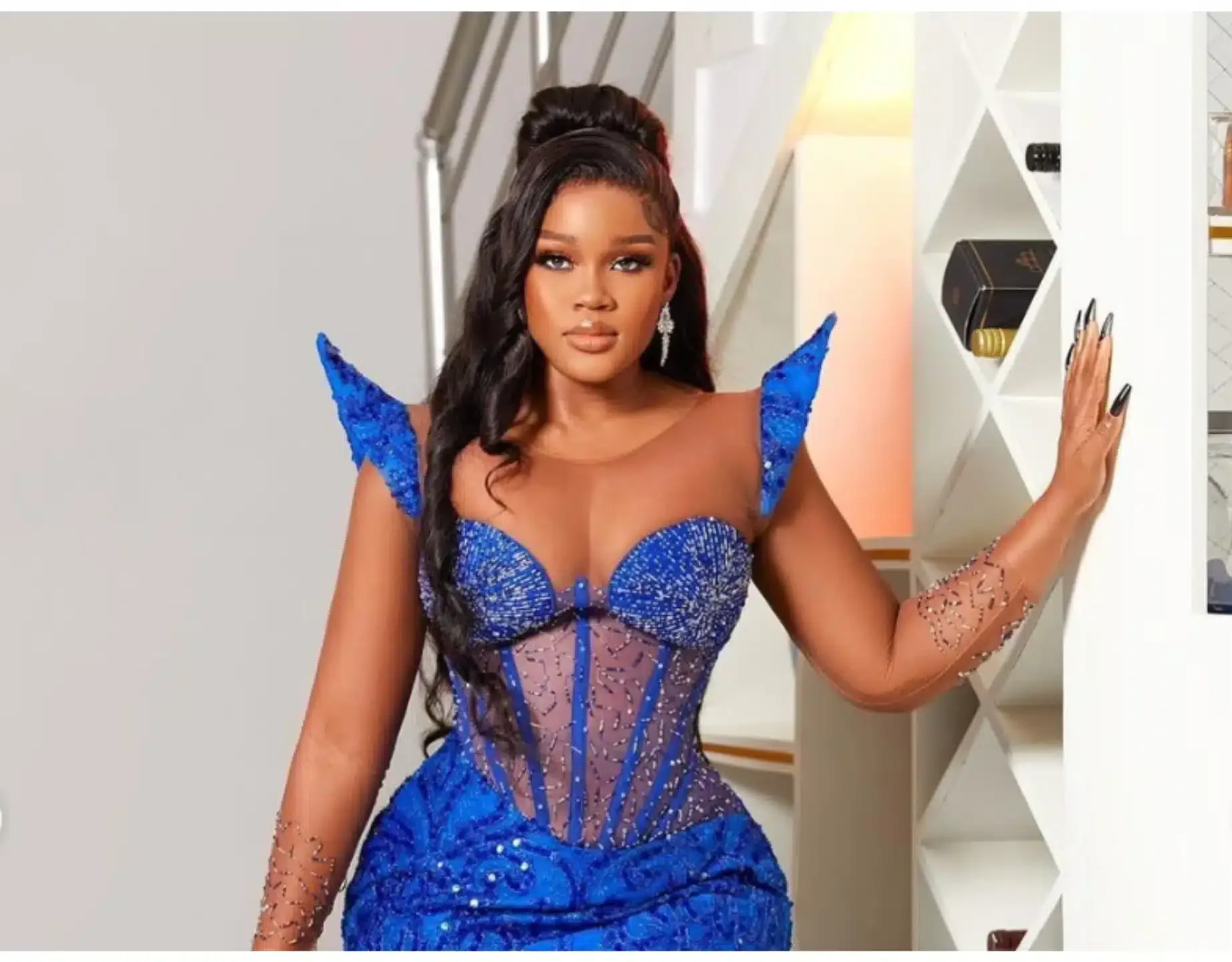 "The bathroom glass door collapsed on me" - Ceec reveals she had an accident in BBN house