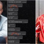 "He embarrassed me publicly, I couldn't enjoy the birth of my twins" - Leaked chats between Davido and Larry Gaga goes viral