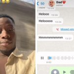 "Be sincere with people you're dealing with" – Father rants at son for turning off WhatsApp read receipts
