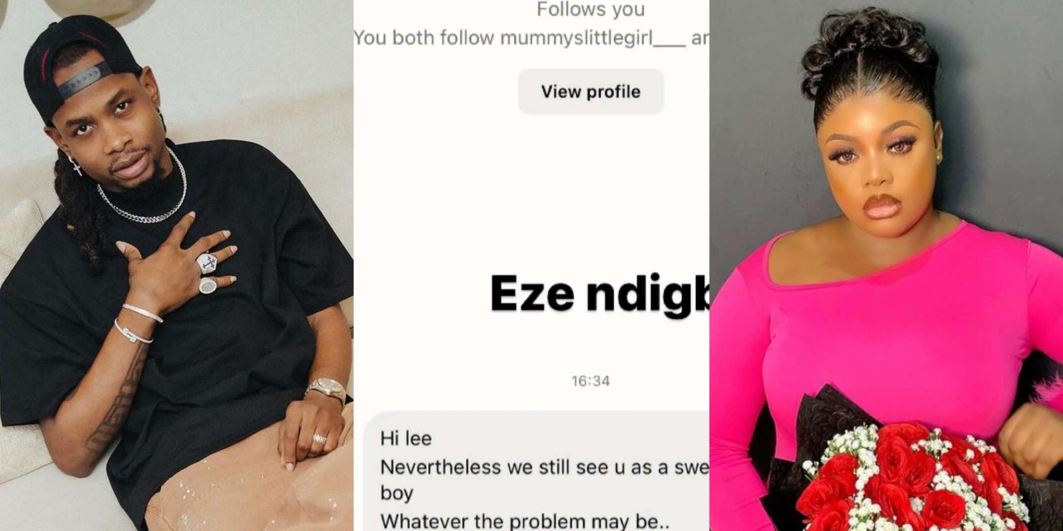 Hours after breakup, lady slides into Yhemolee's DM to ask him to consider dating from her tribe