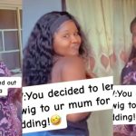 "I own the wig and the owner" - Nigerian mother refuses to return wig borrowed from daughter for wedding