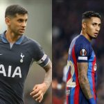 Tottenham move for Barcelona's Raphinha, offering Cristian Romero in exchange