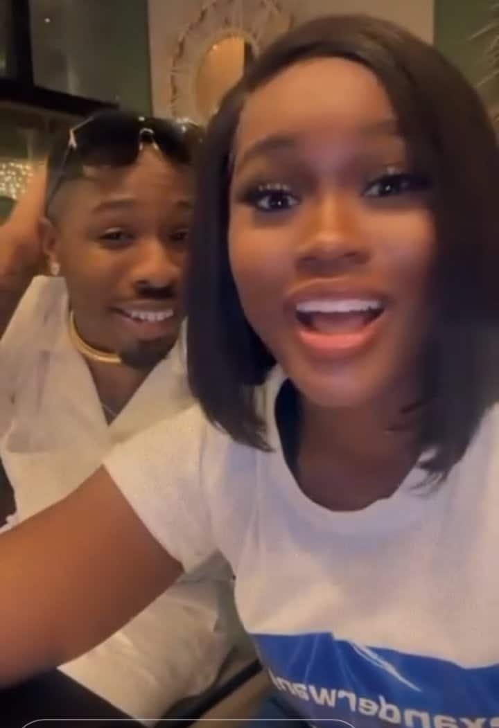 "Good vibe don tire her, she just wan be baddie like…" – Netizens react to CeeC twerking for Ike as they vacation together
