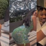 "Good vibe don tire her, she just wan be baddie like…" – Netizens react to CeeC twerking for Ike as they vacation together