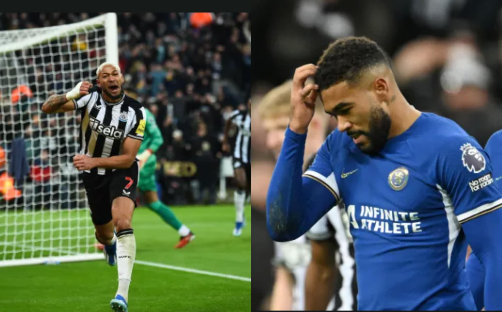Newcastle stun Chelsea with quickfire goals in 4-1 win