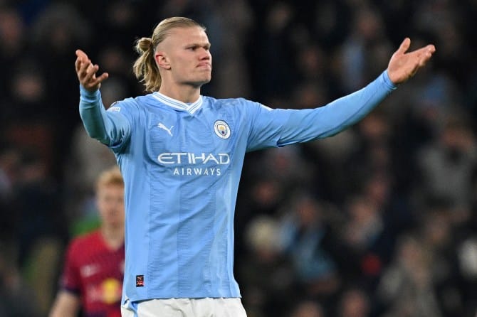 UCL: Haaland set new record as City salvage late winner, after Openda's brace in dramatic clash