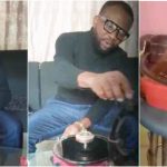 "Cooking on Water" - Man stuns many as he invents of cooker that uses water and little fuel