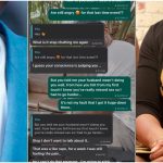 "I only pity her husband" - Man leaks chat with married woman; chat shocks many