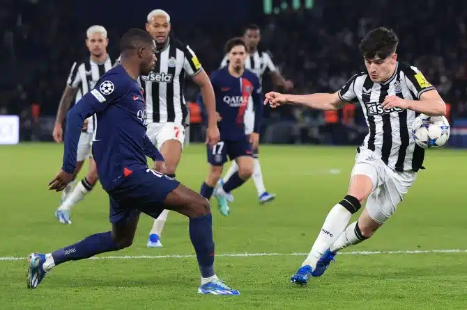 Late heartbreak: Mbappe slots in die-minute penalty to deny Newcastle epic win against PSG