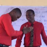 "This is fun" - ABUAD lecturer causes a stir as he makes noisemakers dance to entertain class