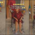 pregnancy crippled lady
