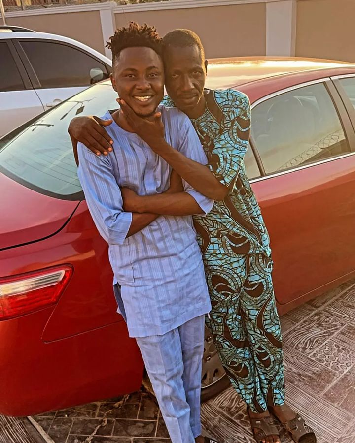 Touching moment Salo gifts his father a new car