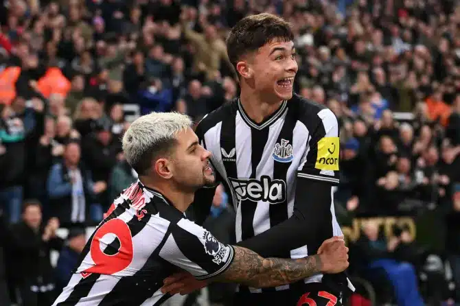 EPL: Newcastle's 17-year-old scores historic debut goal in 3-0 win against Fulham