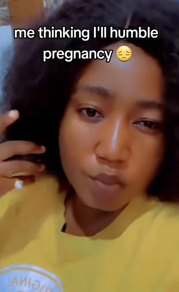 “This one pass shapeshifting” — Reactions as lady undergoes face transformation during pregnancy 