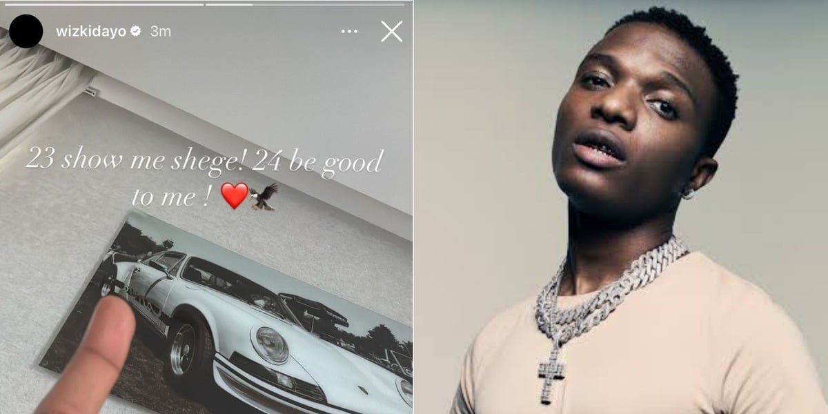 "23 show me shege, 24 be good to me" - Wizkid opens up about difficulties, bids farewell to 2023