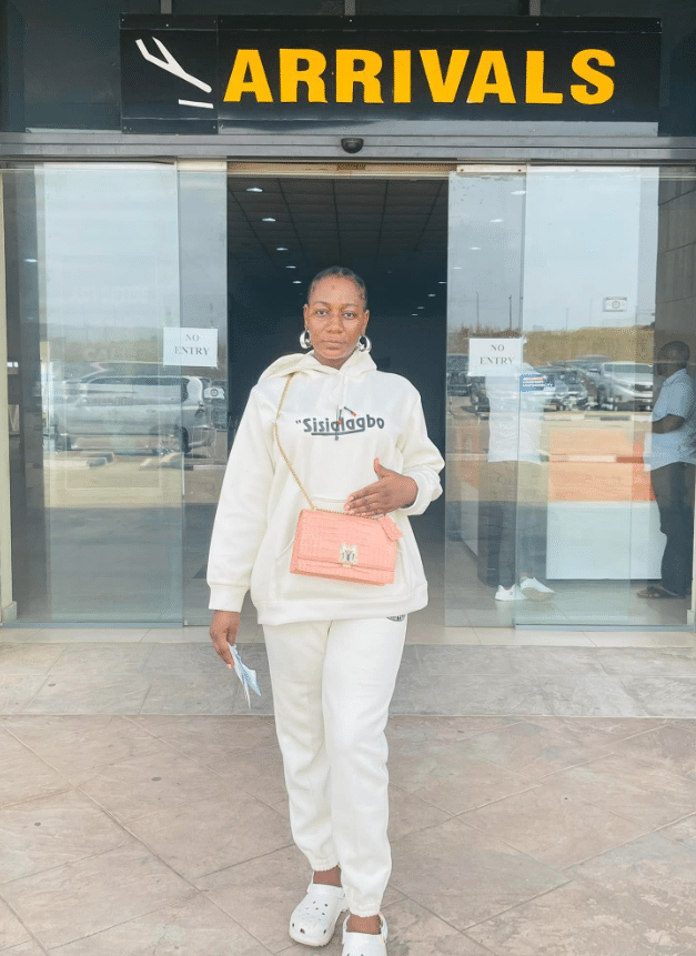 'Agbo' herbs seller over the moon as she boards plane for the first time