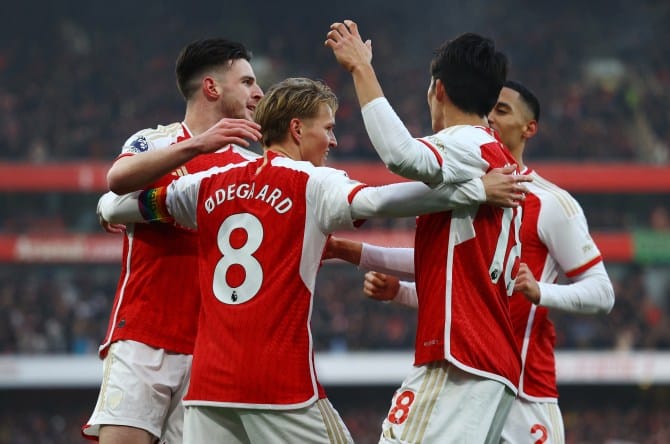 EPL: Arsenal extend Premier League lead with 2-1 win over Wolves