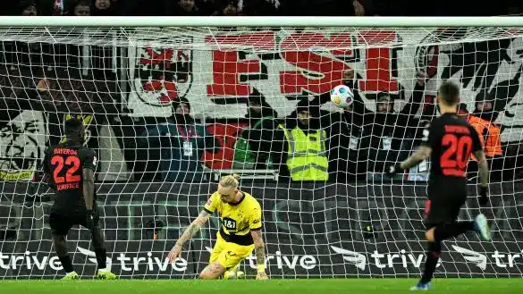Bundesliga: Boniface scores late equaliser in Bayer Leverkusen's 1-1 draw against Dortmund