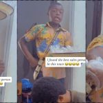 Crayfish hawker wows his customers with fluent spoken English and accent