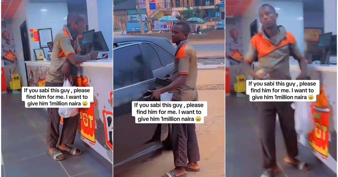 Good samaritan promises to gift N1 million to man at restaurant