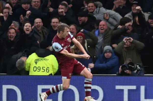 Hammers stun Tottenham with 2-1 comeback victory, as Spurs' winless streak extends to five