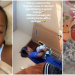 "I went to the hospital for stomach pain" – Nigerian lady unaware of pregnancy surprisingly gives birth