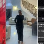 Lady shares messages she got from man after showing off house