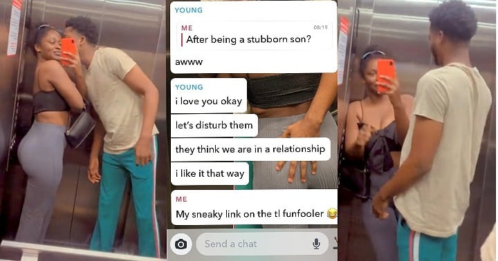 Leaked chat between lady and alleged 'school son' causes buzz
