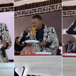 Man films Enioluwa eating 'carelessly' at event