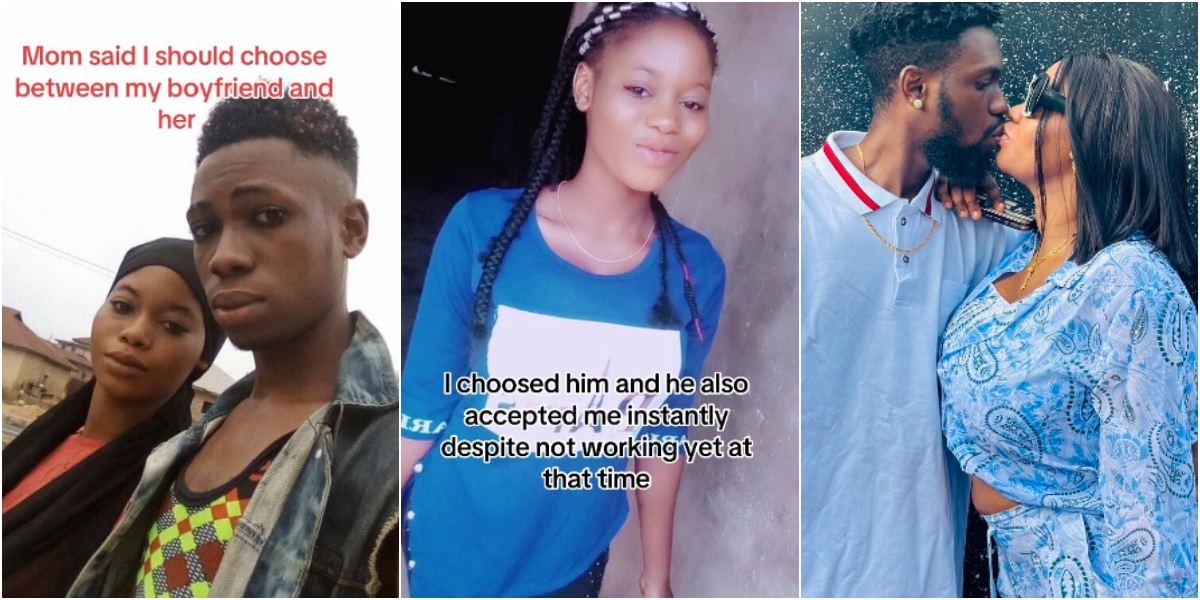 "My mum asked me to choose between her and my boyfriend" - Lady who chose man over mother shares story